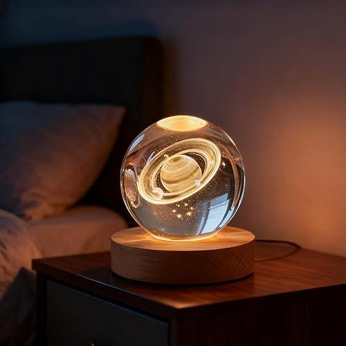 Bola de cristal de Saturno de 2.4 pulgadas 2